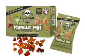 Tactical Snacks Sour Gummies On-The-Go Pouch—pocket-friendly snack for range days.