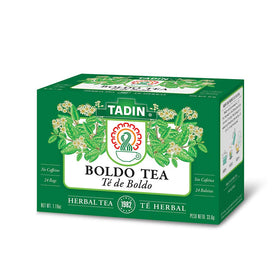 Tadin Boldo Tea cup steeping creates a calming aroma