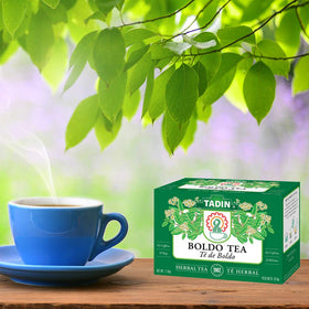 A relaxing moment with Tadin Boldo Tea