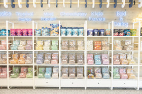 Taffy Shop travel snack compact pack fits on the go.