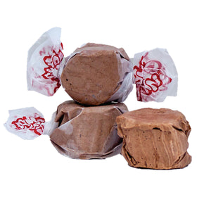 Taffy Town Chocolate Saltwater Taffy bag, ideal for party sharing.