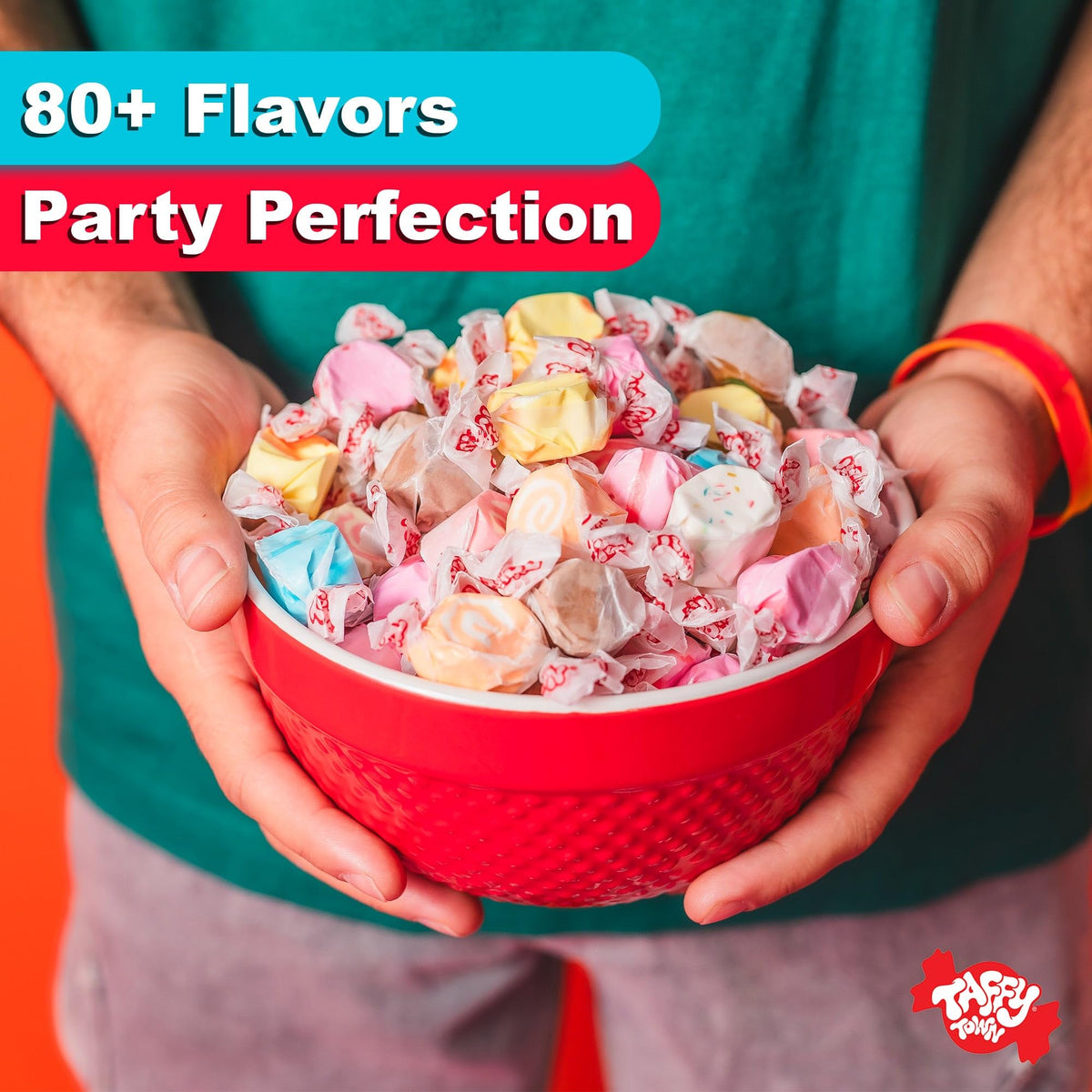Taffy Town Saltwater Taffy Cinnamon features iconic cinnamon flavor for celebrations