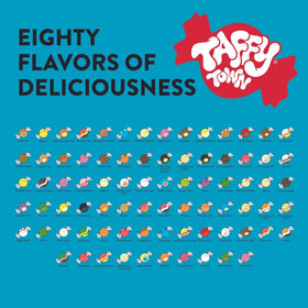 Taffy Town Sugar Free Candies Lite kosher-dairy icon indicates dairy processing