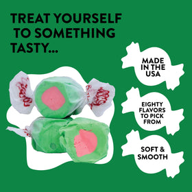 Close-up of the fluffy creamy texture of Taffy Town Watermelon