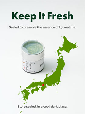 Steamed milk blends easily with matcha for creamy drinks.