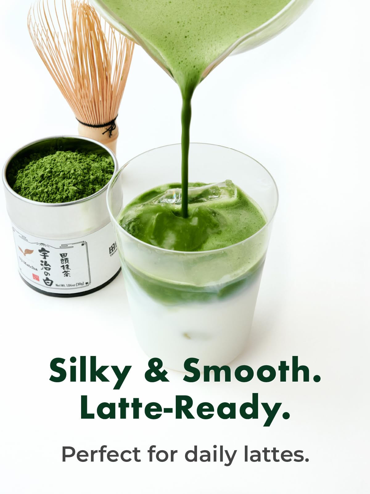 TAGASHIRA CHAHO Uji no Shiro first-harvest leaves highlight premium quality.