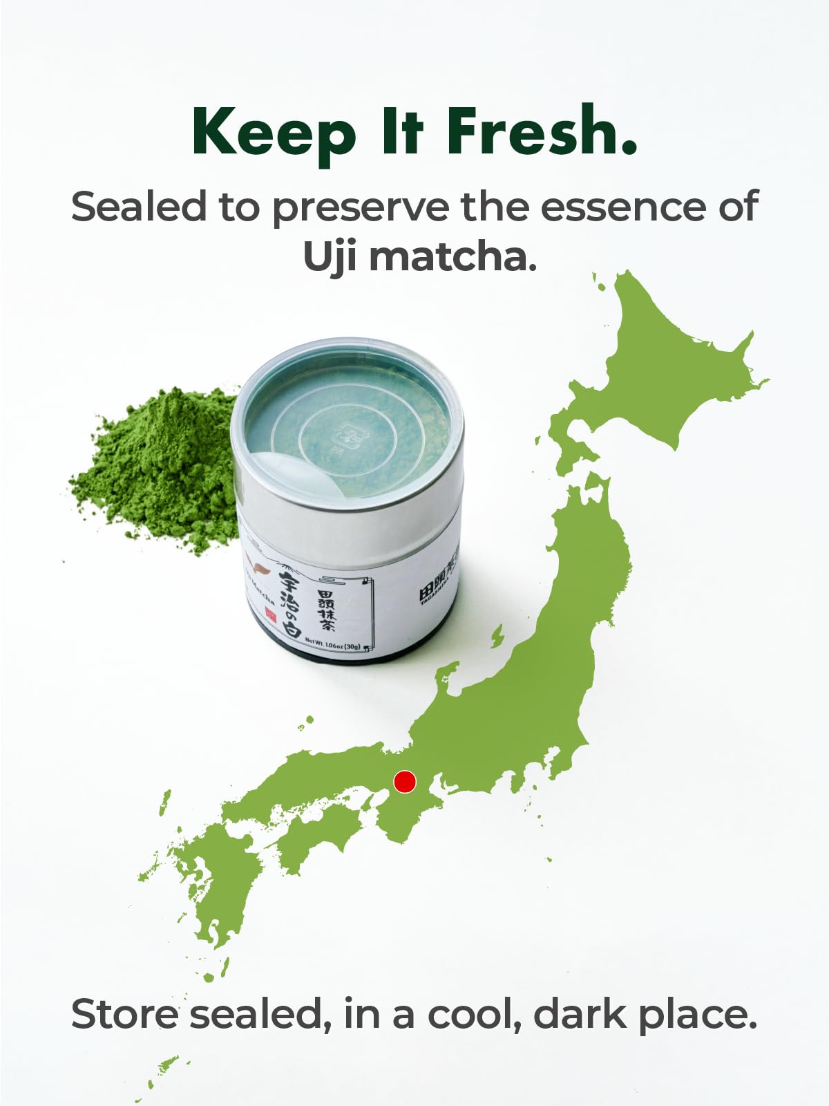 TAGASHIRA CHAHO Uji no Shiro whisking prep for smooth foam and color.