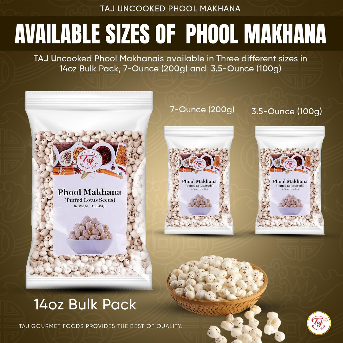 Seasoned makhana bowl demonstrates versatile seasoning ideas for a quick healthy snack