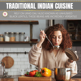 Origin India; TAJ Urad Whole Dal adds authentic Indian flavors