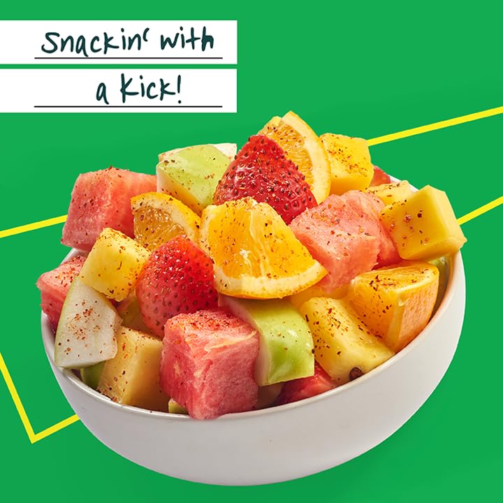 Tajin Clasico cocktail rim adds zesty edge to drinks.