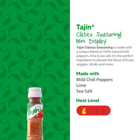 Tajin Clasico taco seasoning on tacos delivers bold, versatile flavor.