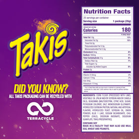 Takis Blue Heat Mini pantry stock for quick flavor fixes.