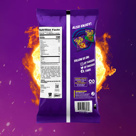 Takis Blue Heat party setup with chips ready for guests