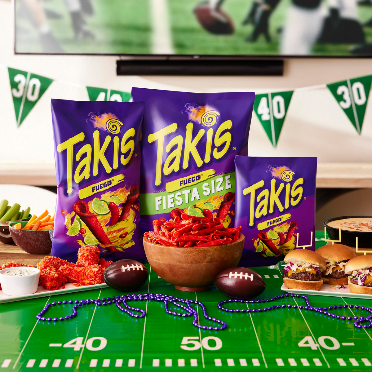 Takis Fuego sharing bowl invites groups to enjoy bold, high-energy snacking moments.