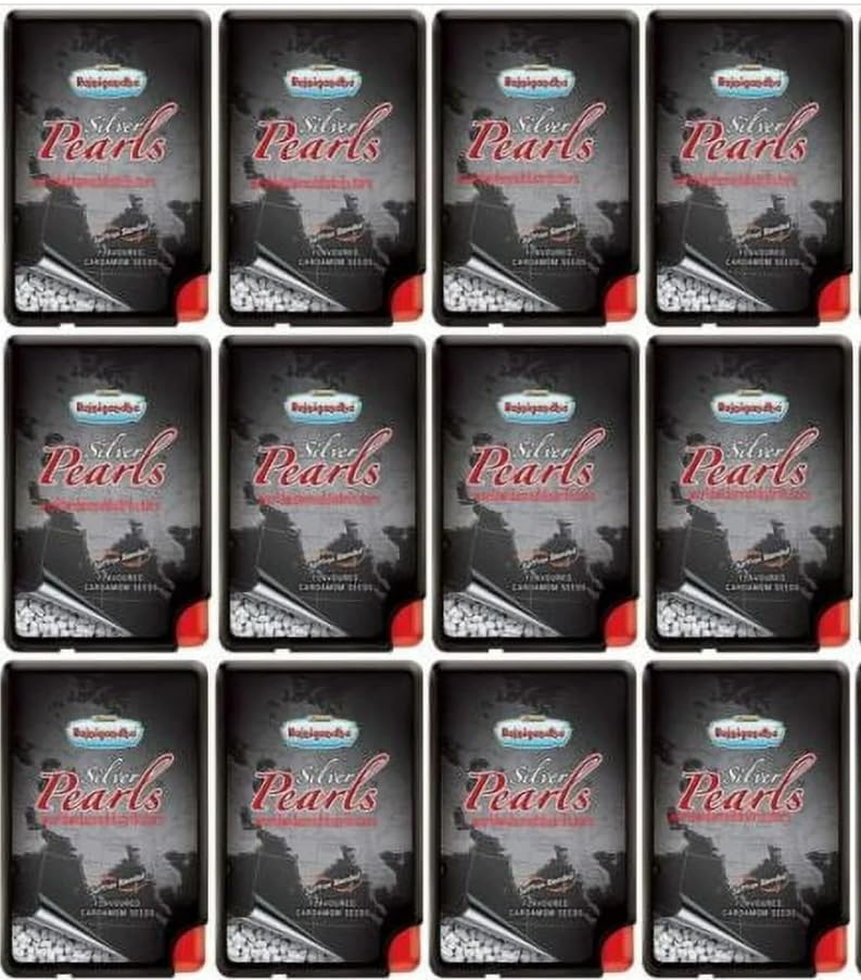 TAM Creatio RG Silver Pearls pack with 12 silver-coated cardamom seeds for refined breath and aroma
