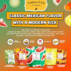 Tamalitoz Watermelon spicy candy – fruity heat for fun gatherings.