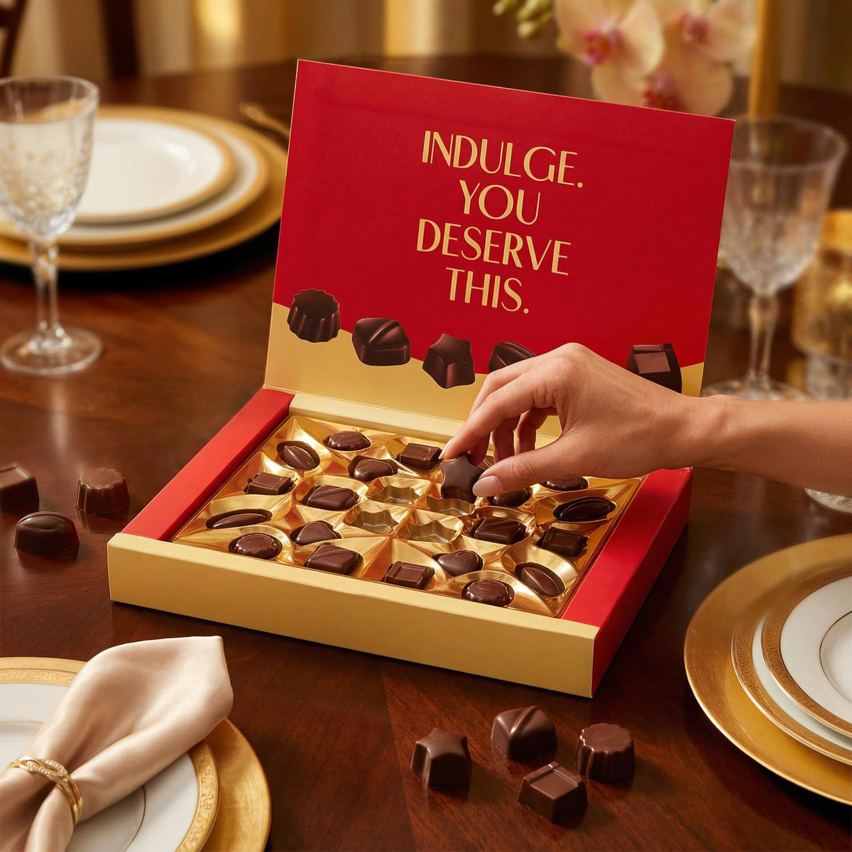 TAMMZEE ready-to-share chocolates ideal for gifting occasions.