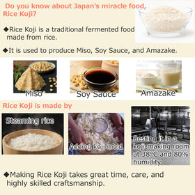 TANICA Rice Koji bag sealed to preserve freshness for future batches