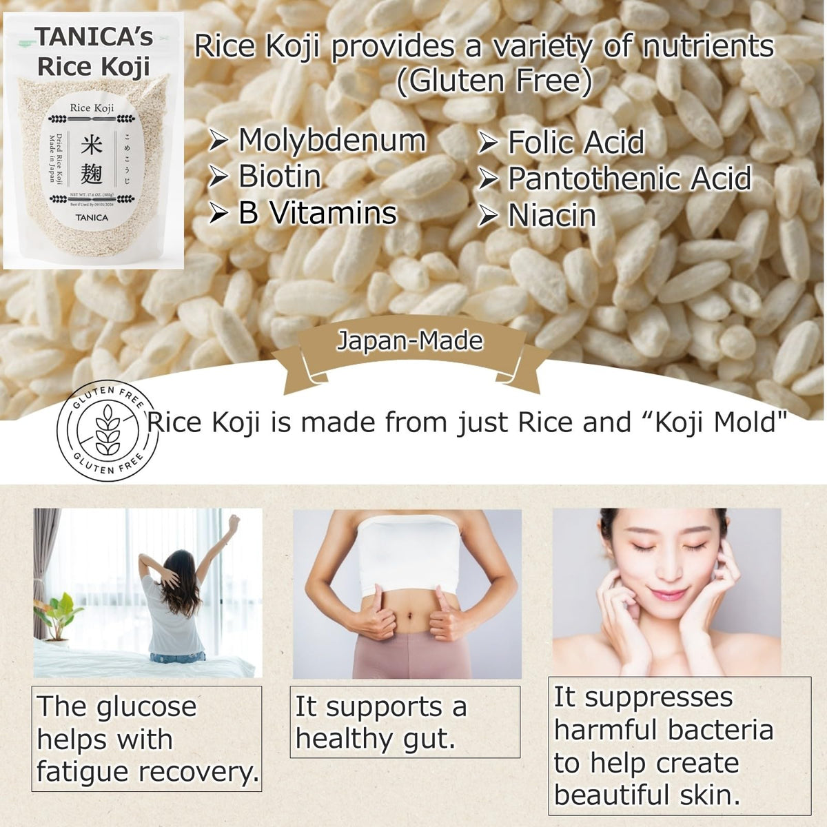TANICA Shio Koji jar ready to season foods