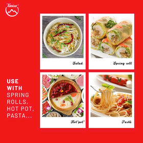 Pho broth with TANISA vermicelli demonstrates flavorful absorption.