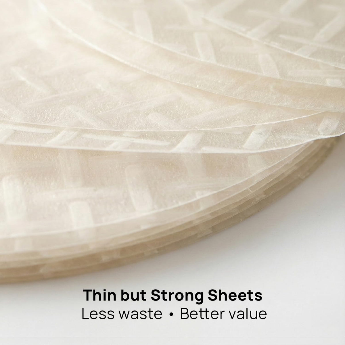 Two packs of Tanisa 22 cm sheets ready for quick weeknight wraps.