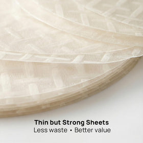 Two packs of Tanisa 22 cm sheets ready for quick weeknight wraps.