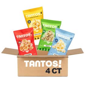 Tantos Puffed Pasta Chips Pesto – bold flavor for on-the-go snacking
