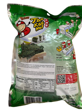 Tao Kae Noi Hi Crispy Seaweed Original triangle sheets, easy to share.