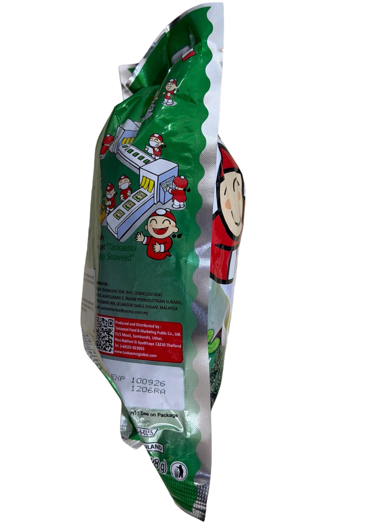Tao Kae Noi Hi Crispy Seaweed Original multi-pack, perfect for on-the-go.