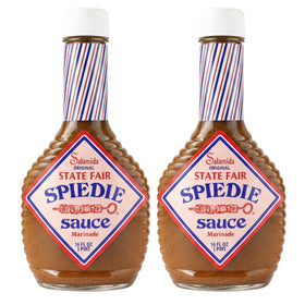 TAOindustry Salamida Spiedie Original sauce bottle for easy marinating and bold grilling flavor.