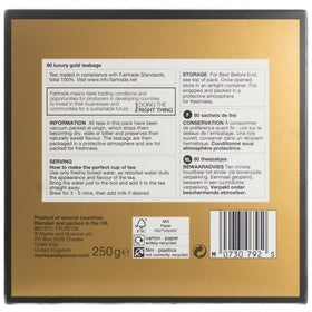 TAOindustry two-pack of 80 bags offers convenient, value-packed luxury tea.