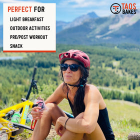 Taos Bakes Coconut Chips Detail—texture and tropical flavor in a chewy snack.