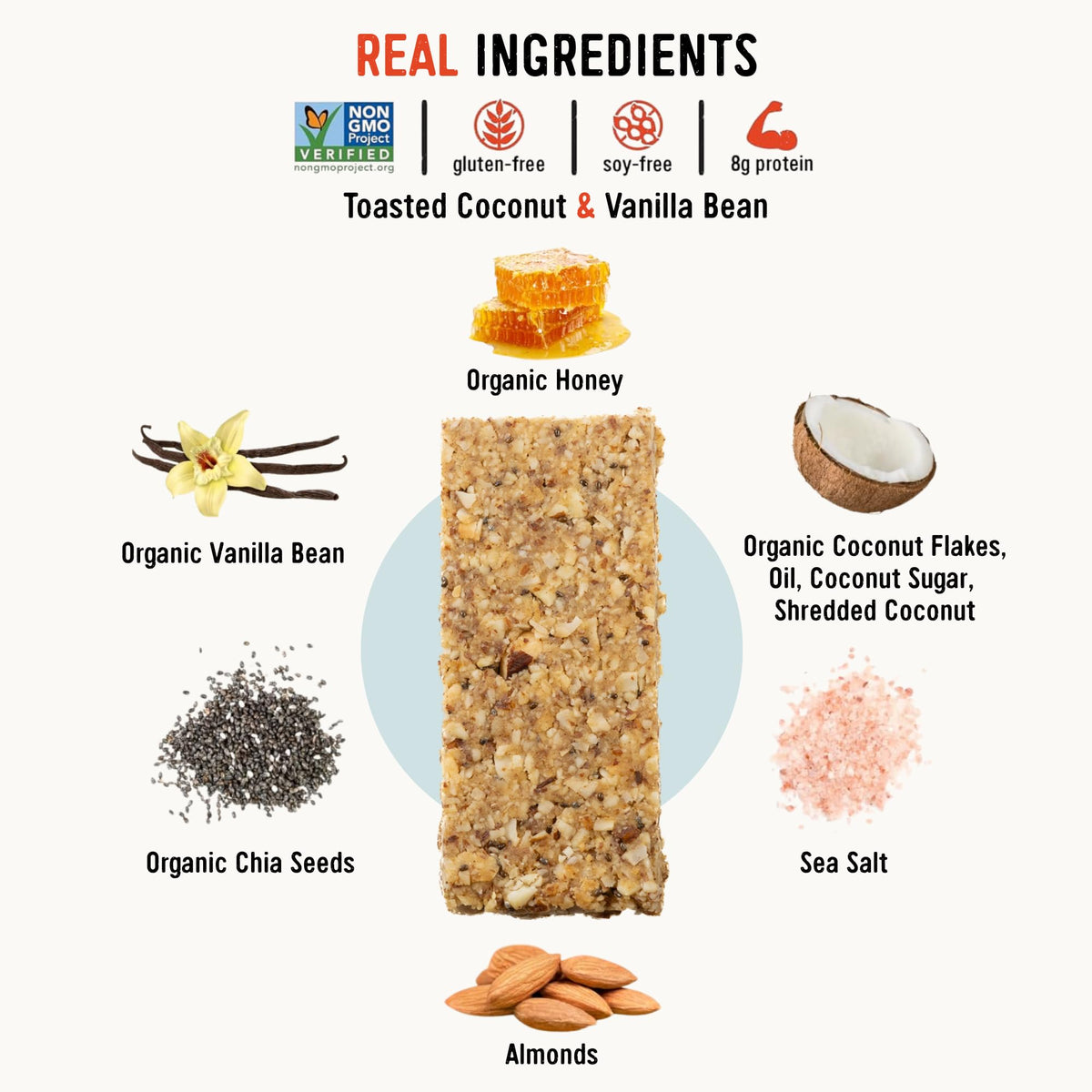 Taos Bakes Dehydrated Coconut Flakes—natural coconut texture and flavor.