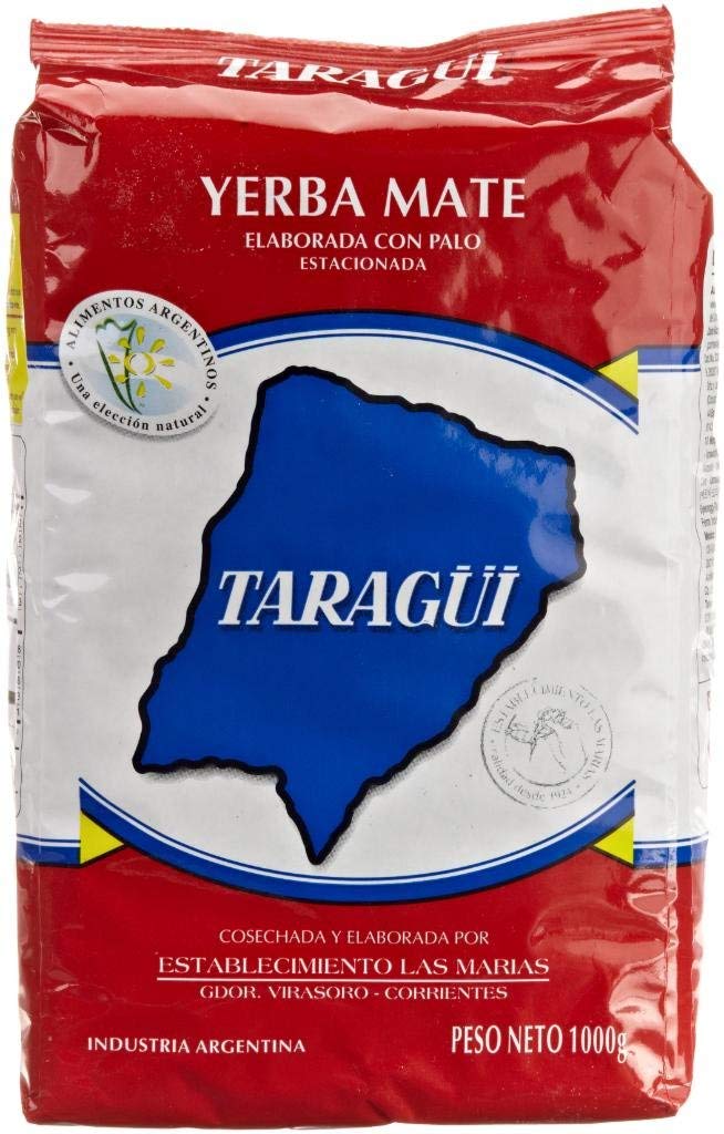 Taragüi Yerba Mate with Stems bundle for everyday use.