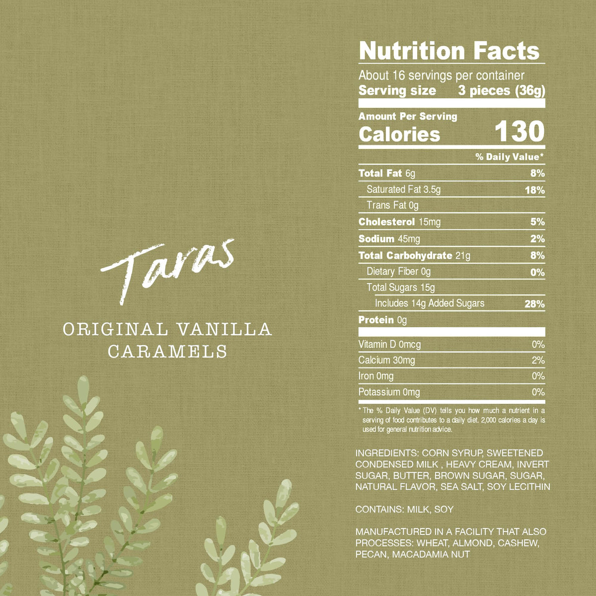 Taras small-batch candymaking scene signaling artisanal quality
