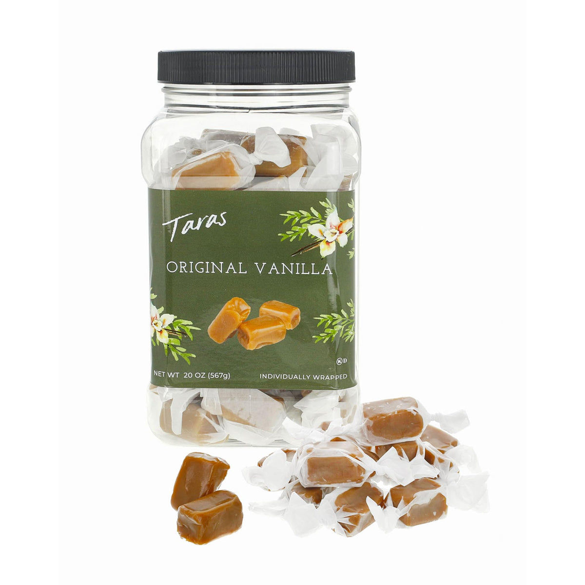 Taras vanilla caramels gift box ideal for celebrations
