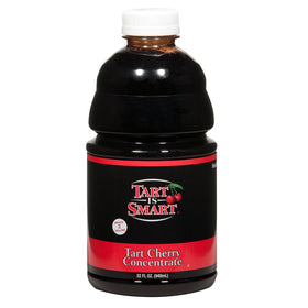 Close-up of Tart is Smart label noting no added sugar and all-natural ingredients.
