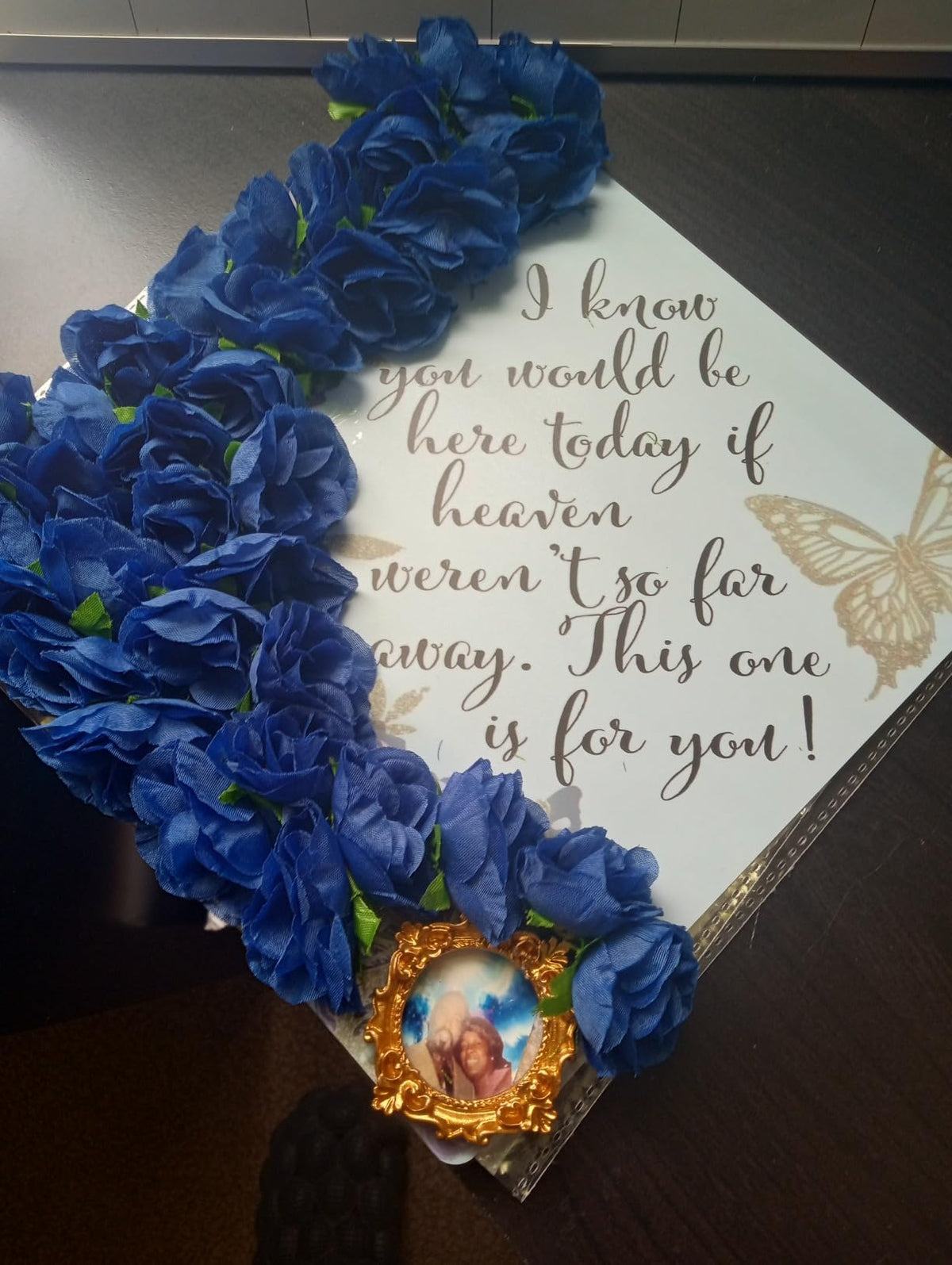 Tassel Toppers tassel-friendly topper accommodates tassel movement during the ceremony