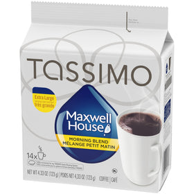Canada-import label on Maxwell House Morning Blend package signaling authentic origin