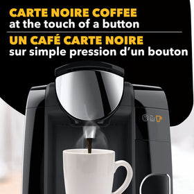 Tassimo Carte Noire Signature Roast brewed coffee cup with inviting crema.