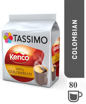 Coffee cup brewed with Tassimo Kenco Colombian T-Discs for cafe-style moments at home