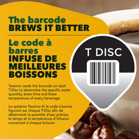 Tassimo Nabob Breakfast Blend in a Tassimo machine brewing.