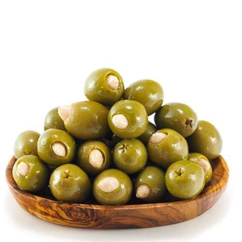 Tassos olives on a charcuterie board for party-ready snacking