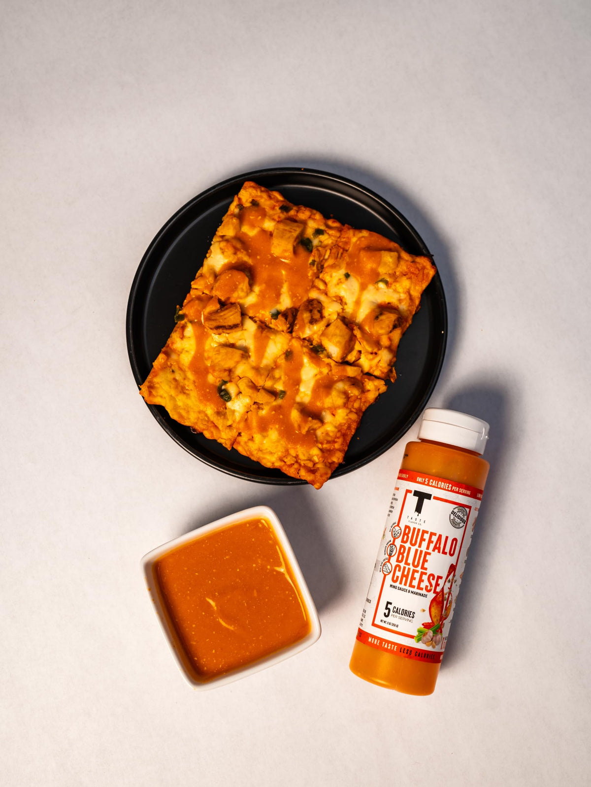 Taste Flavor Co. bottle-packaging-hero – convenient packaging for quick meal prep and sauces.