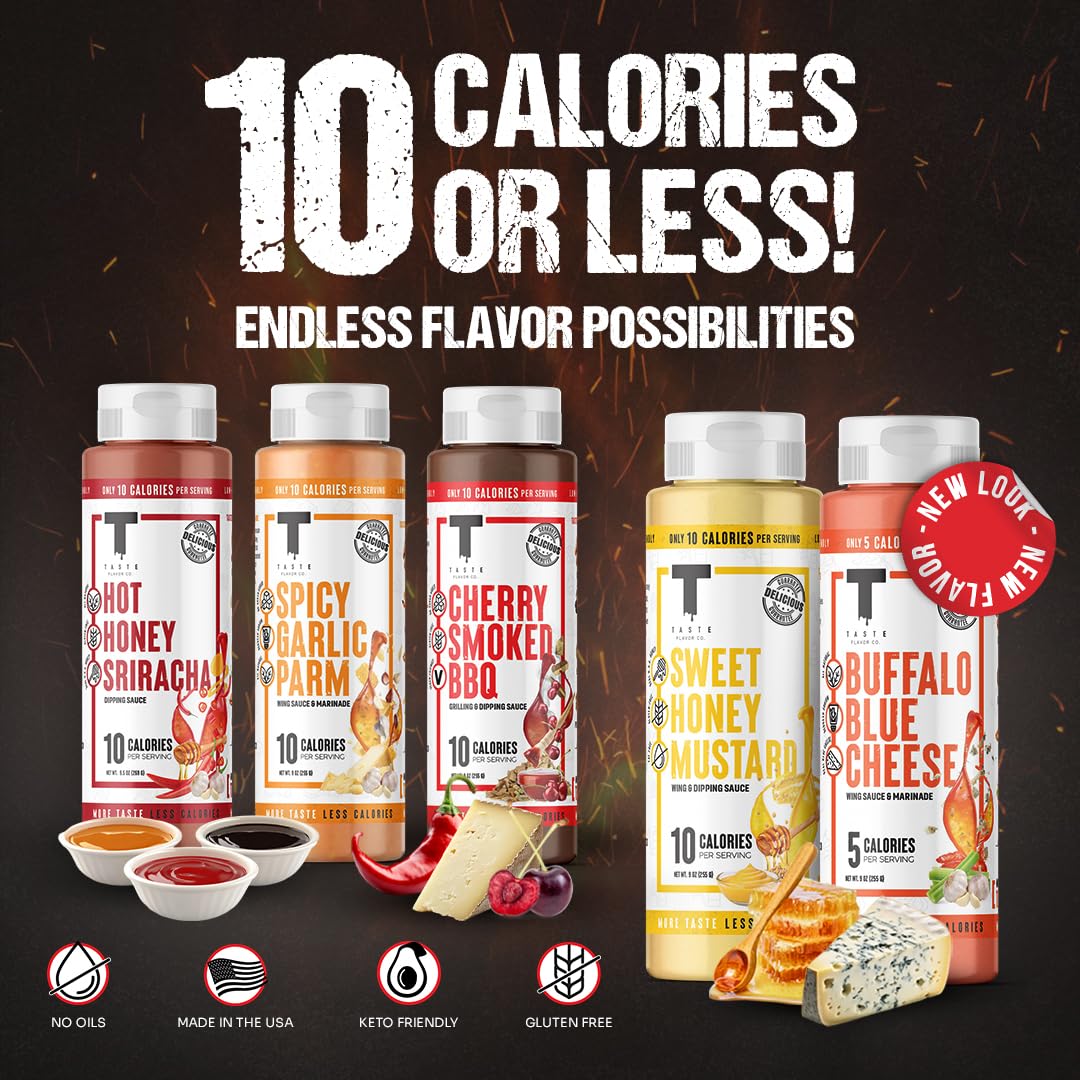 Taste Flavor Co. sauces glaze grilled vegetables, adding shine and flavor.