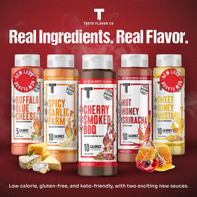 Taste Flavor Co. grilled-vegetables-dipping suggests easy, flavorful toppings for veggies