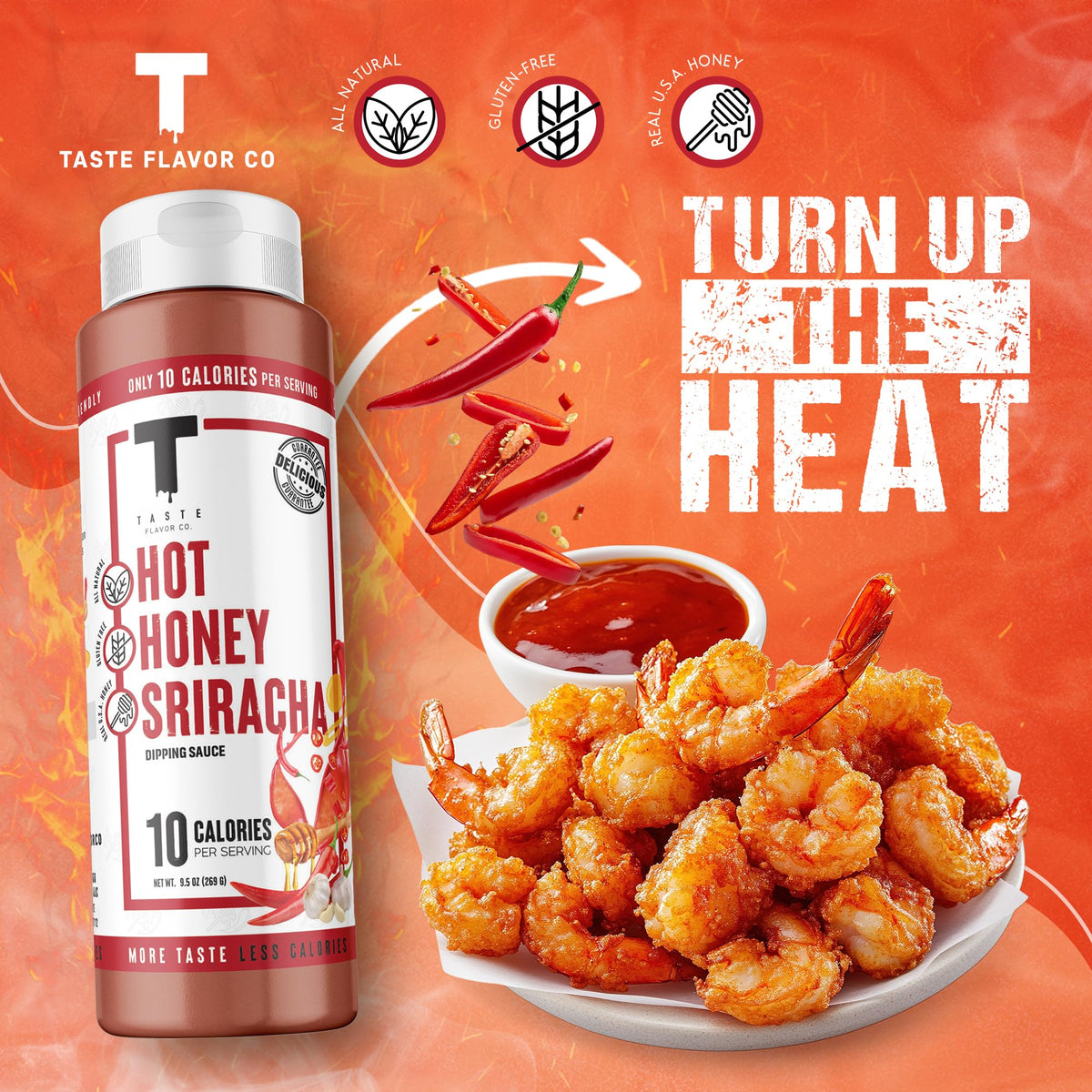 Taste Flavor Co. marinade bottle ready to elevate weeknight proteins.