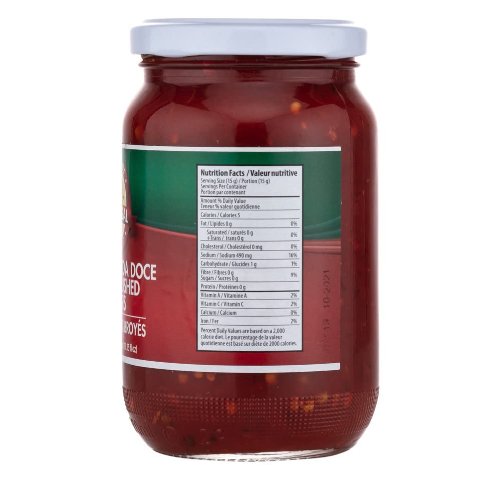 Taste of Portugal Sweet Pepper Paste close-up showing vibrant paste.