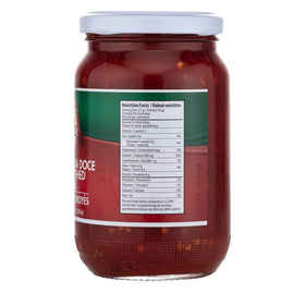 Taste of Portugal Sweet Pepper Paste close-up showing vibrant paste.