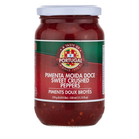 Taste of Portugal Sweet Pepper Paste jar ready for bold grilled dishes.